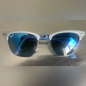 Ray-Ban | Accessories | Rayban Baby Blue Silver With Blue  display picture 3